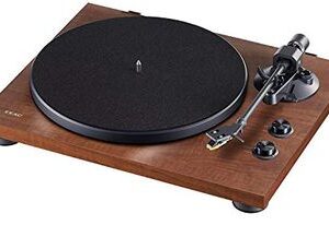 Giradischi Teac (Tn-280Bt Walnut) Bluetooth Trazione A Cinghia
