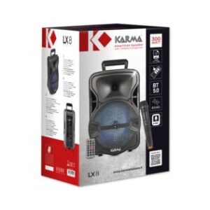 LX 8 Diffusore amplificato con radiomicrofono 300W PMPO