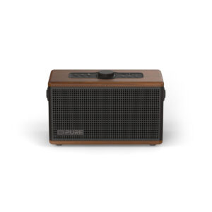 Classic Aura - L'altoparlante Bluetooth portatile d'atmosfera, Marrone caffè/Noce