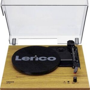 Giradischi Con Diffusori Giradischi (Ls-10 Walnut) Con Diffusori Acustici Incorporati Trazione A Cinghia LENCO